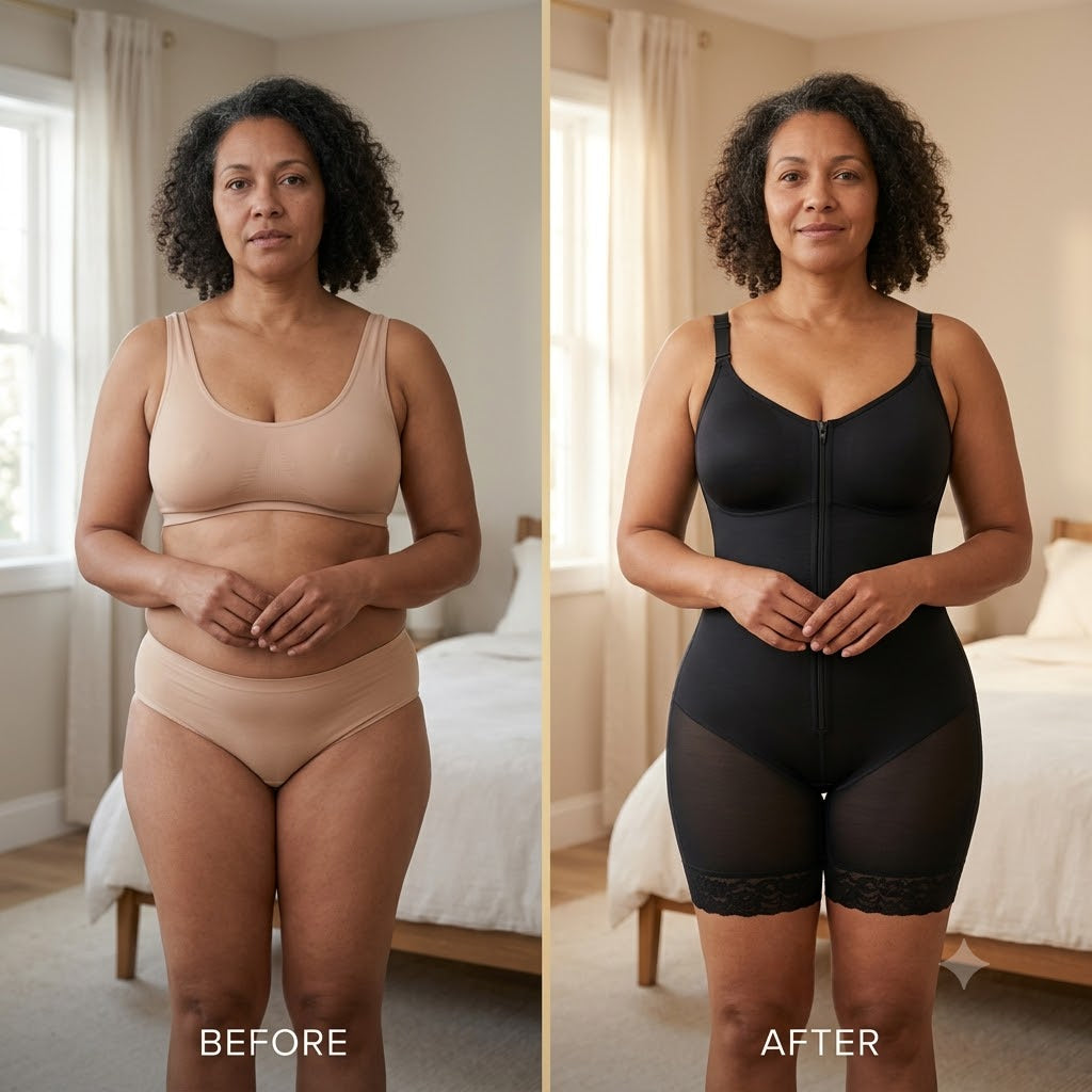 Tomynova CurvaCore Shapewear Bodysuit